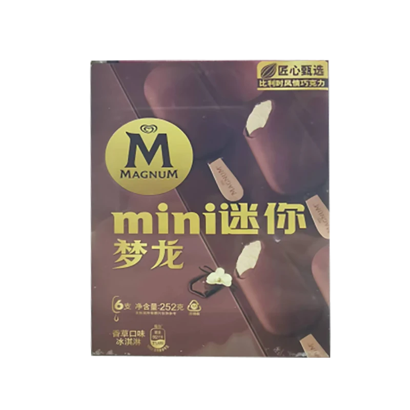 梦龙迷你香草口味冰淇淋 252g/盒