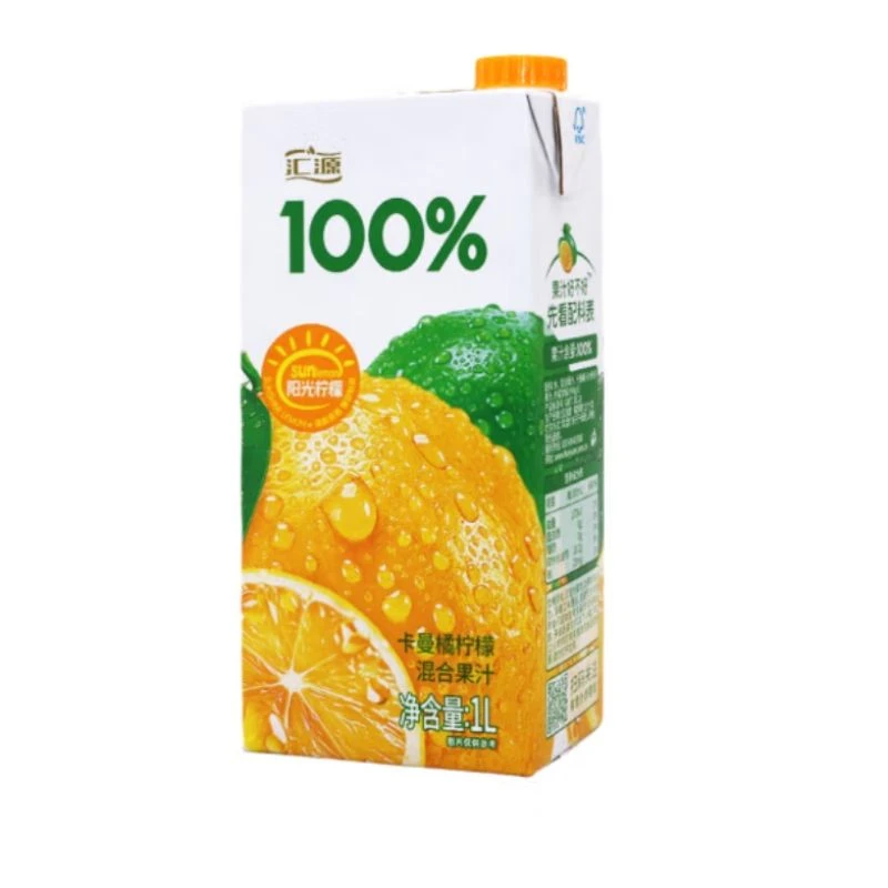 汇源100%卡曼橘柠檬混合果汁 1L/盒