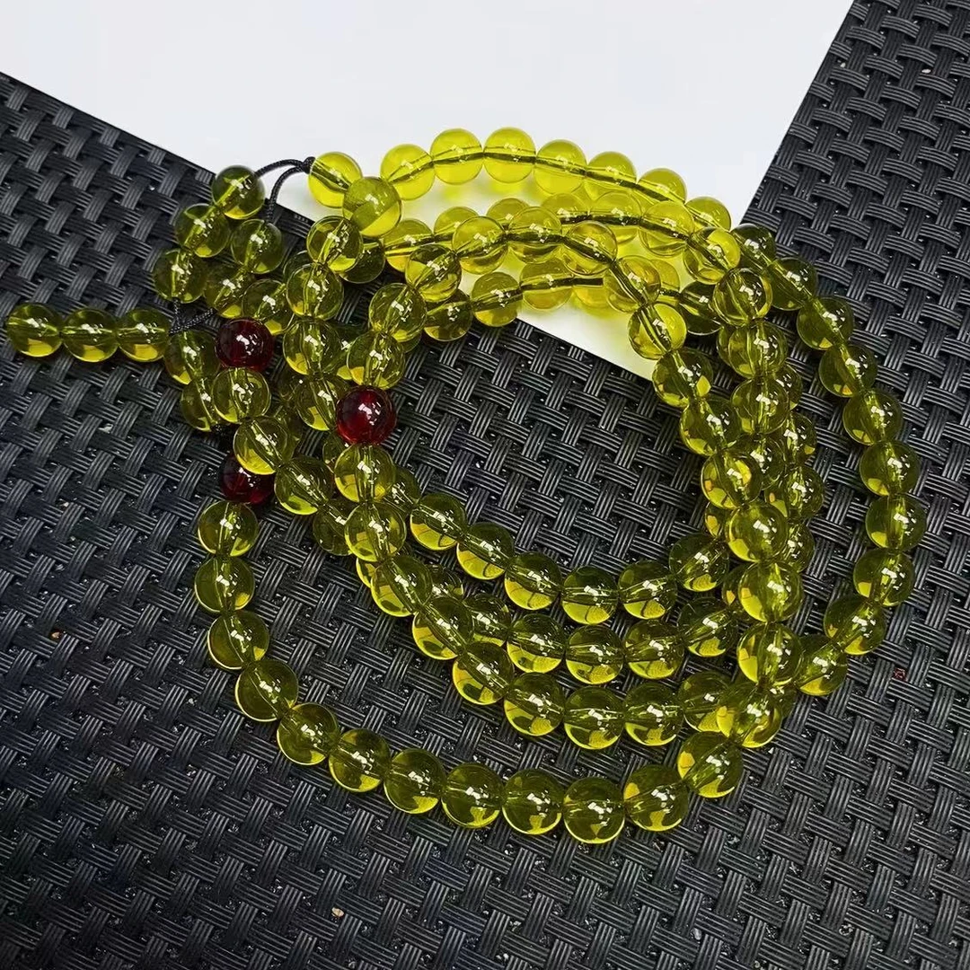 [石矿]A342蓝魄108颗8M设计轻奢时尚手链手串项链