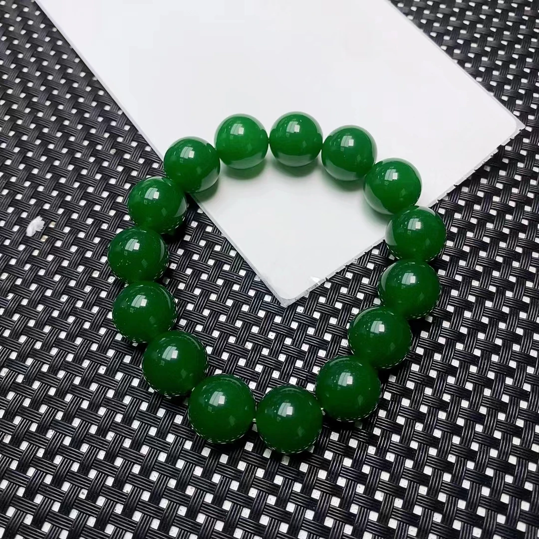 [石矿]A172绿色系手链14M设计轻奢时尚手链手串