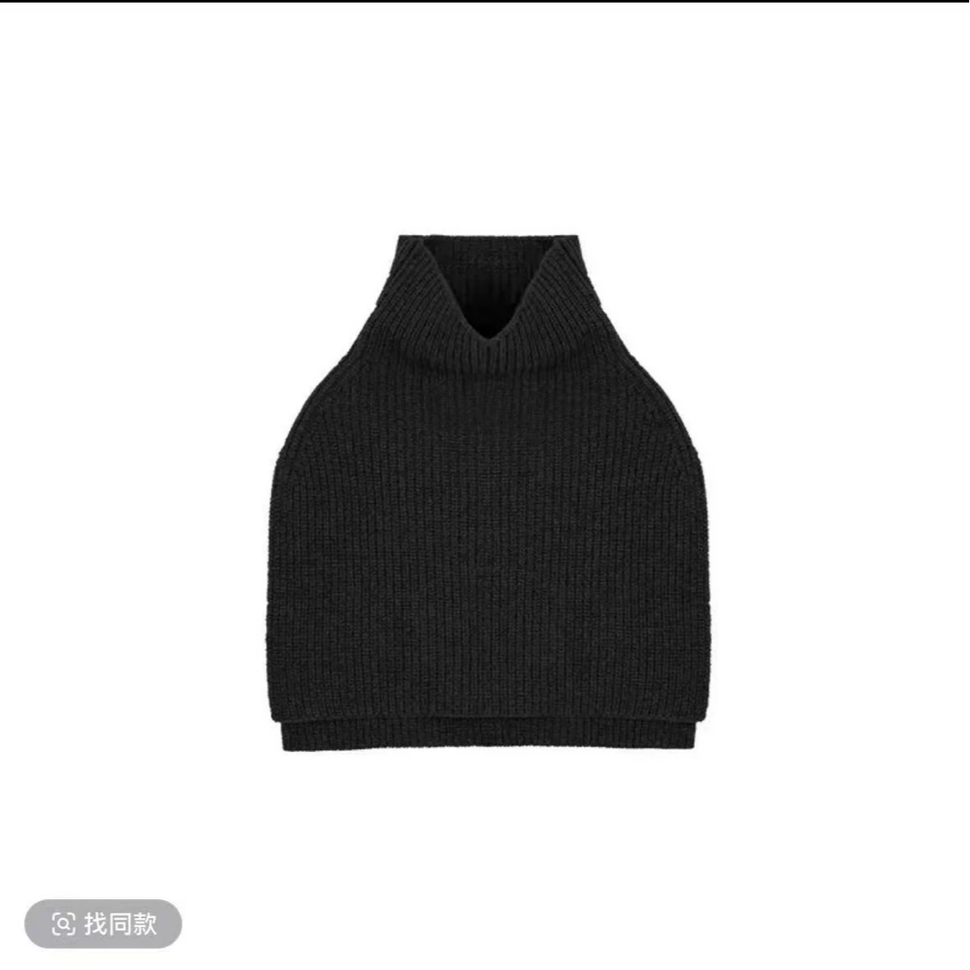 【可可心选】经典百搭款  高克重羊毛二合一围脖围巾披肩6423pj