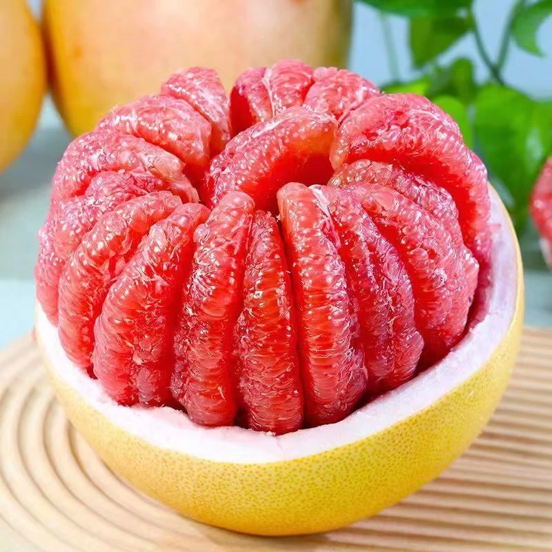 【红心蜜柚】正宗红心蜜柚新鲜秋天柚子清甜多汁带箱5斤红肉 应季果