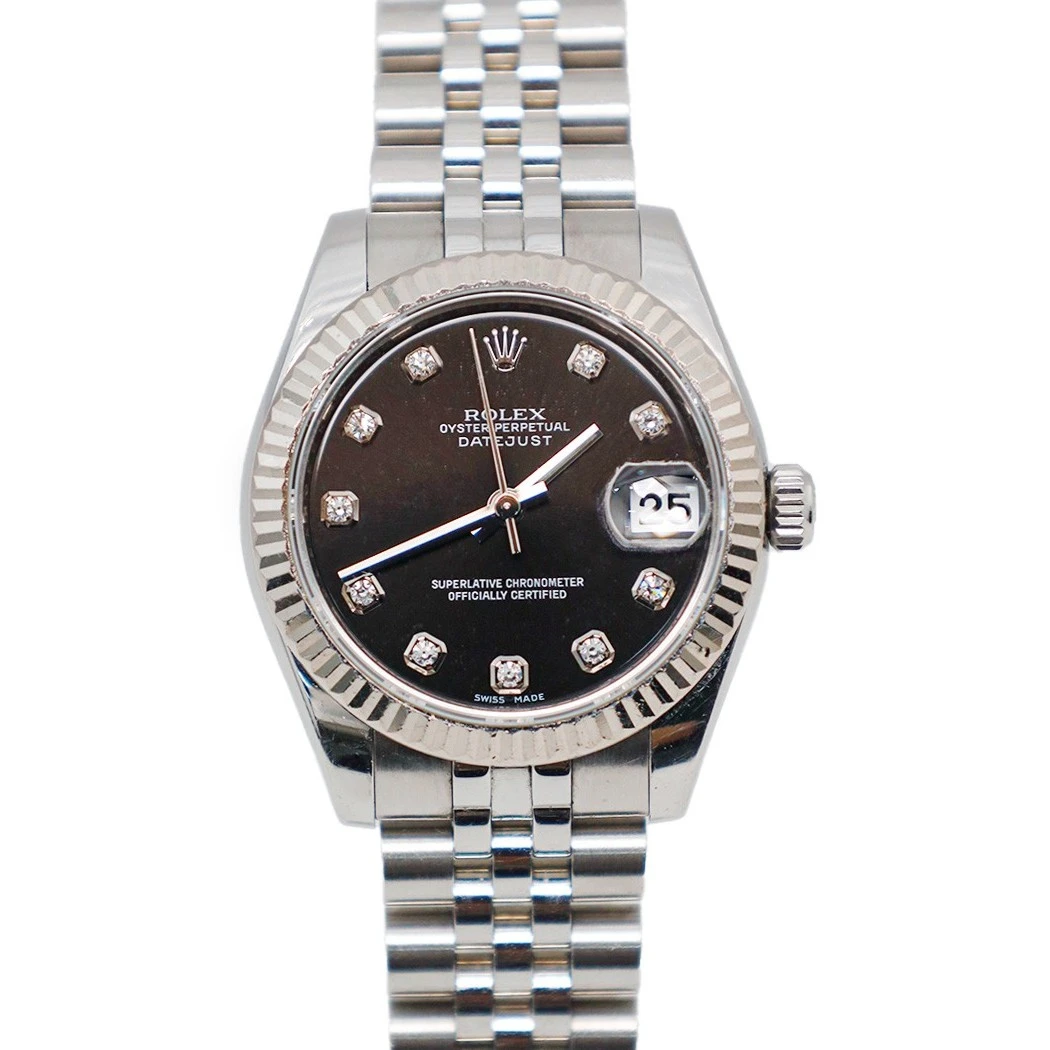 99新  Rolex/劳力士 日志/贰亿女表/劳力士原钻A8541/178274/31mm
