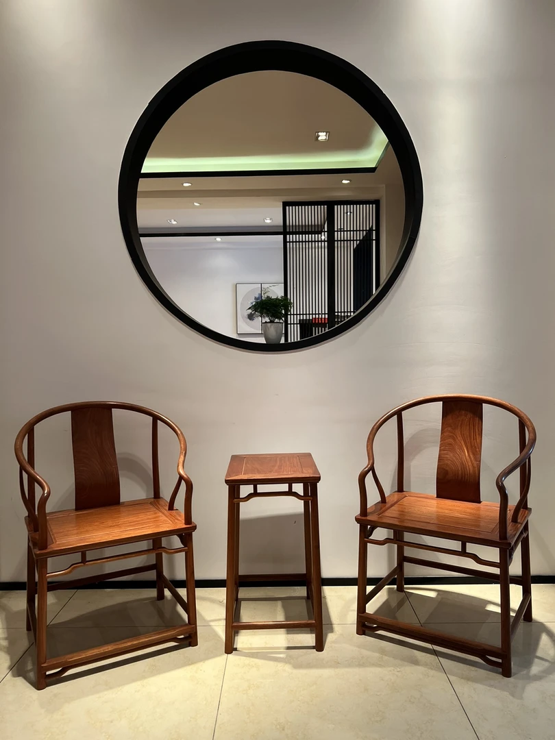 明清款式圈椅三件套