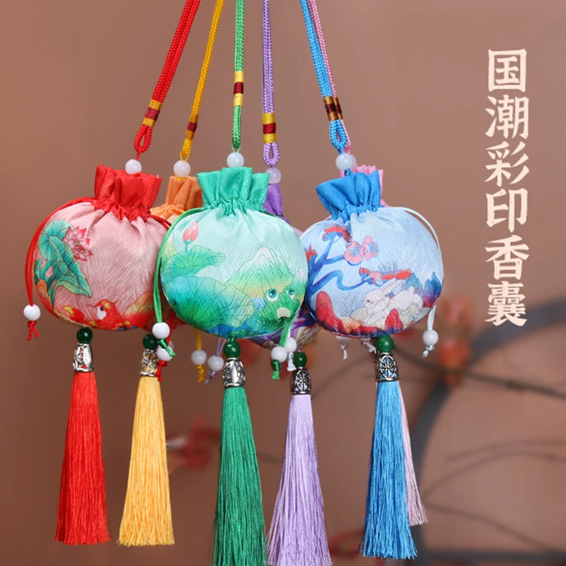 XISHANYAOKU/西山药库端午节香包香囊空袋随身刺绣汽车挂件香袋儿