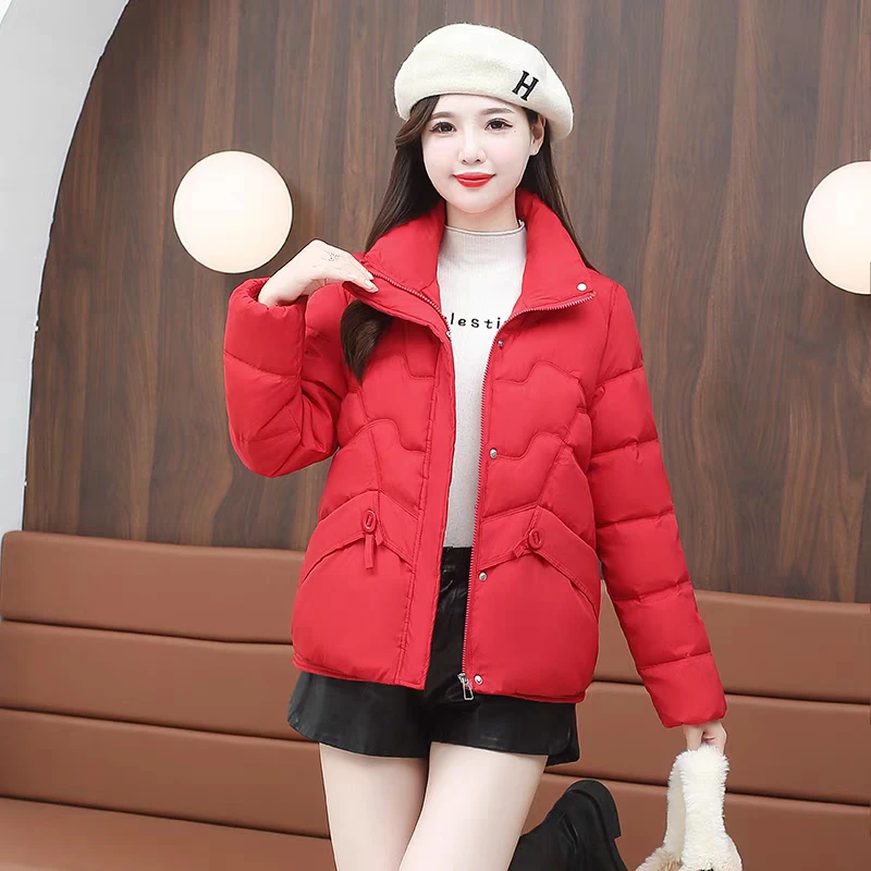 棉衣棉服女短款2024新款冬季外套保暖宽松显瘦韩版棉袄洋气外套