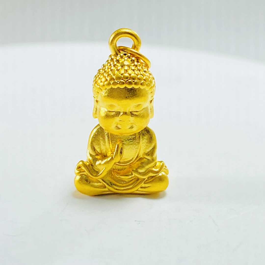 足金999 黄金弥勒佛 0.49