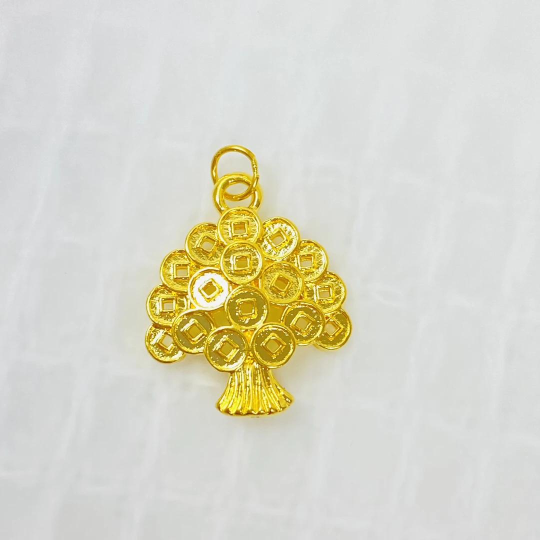 足金999 黄金发财树 0.45
