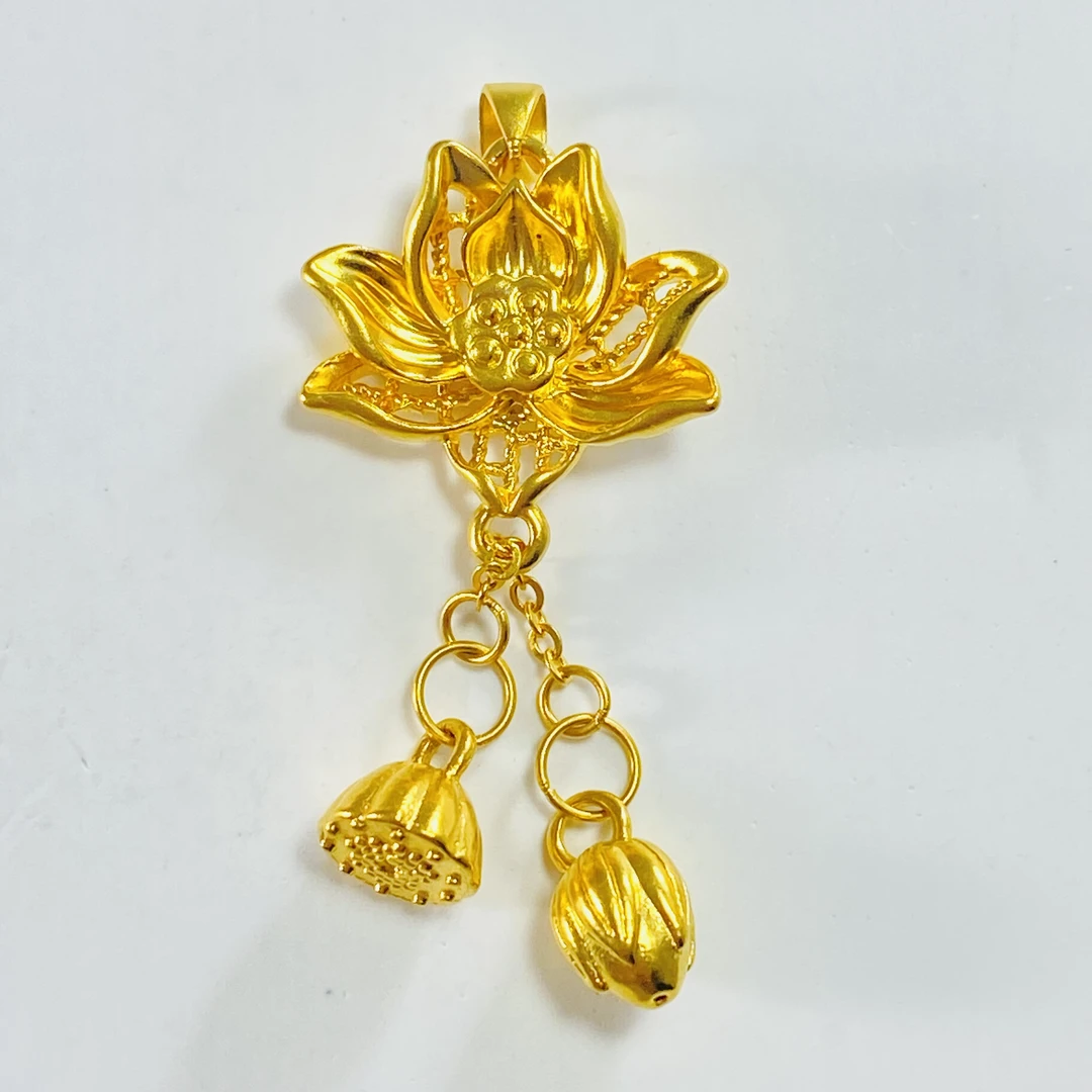 足金999 黄金莲花莲蓬两世欢 1.17