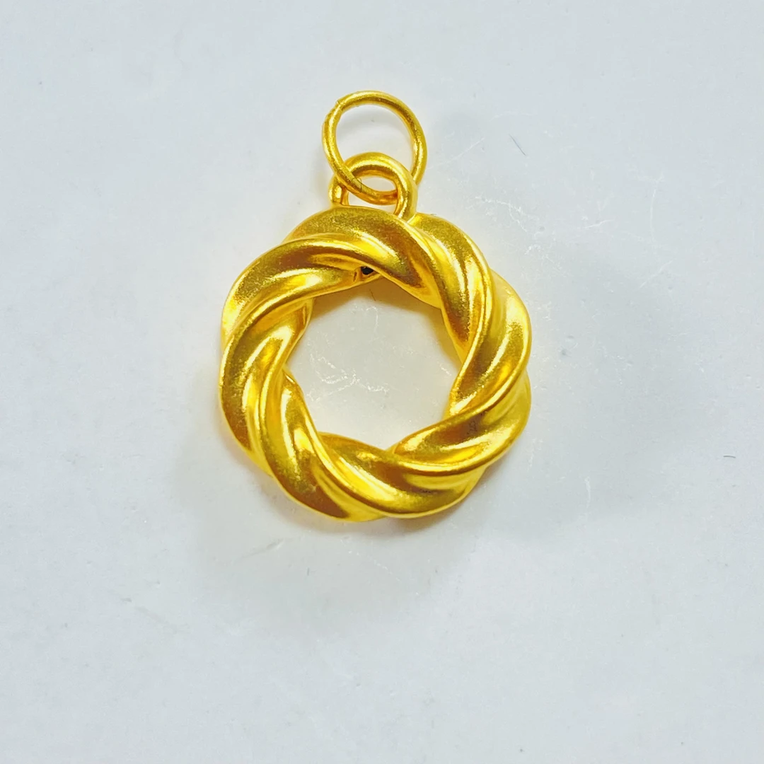足金999 黄金扭绳莫比乌斯 0.36