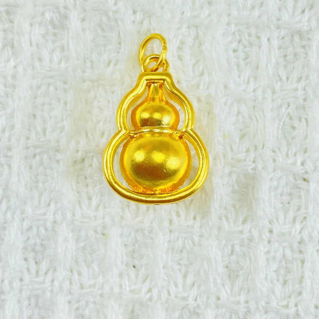 足金999 黄金福禄葫芦吊坠 0.78