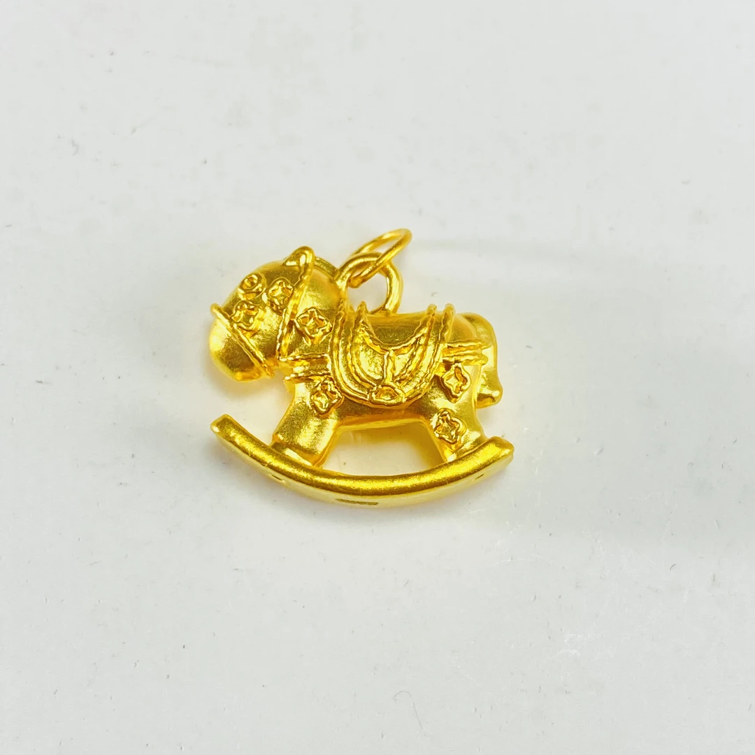 足金999 黄金旋转木马 0.48