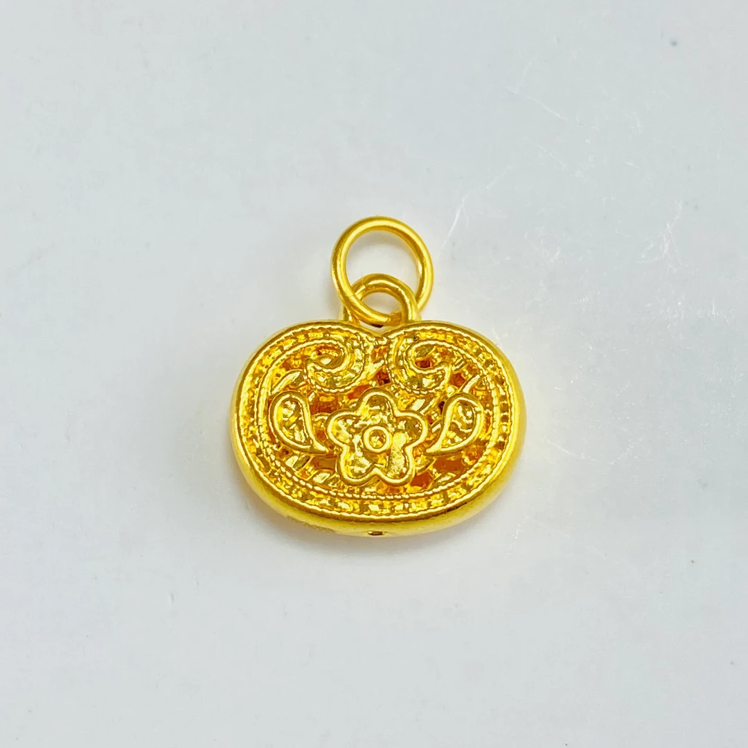 足金999 黄金桃花锁包 0.5