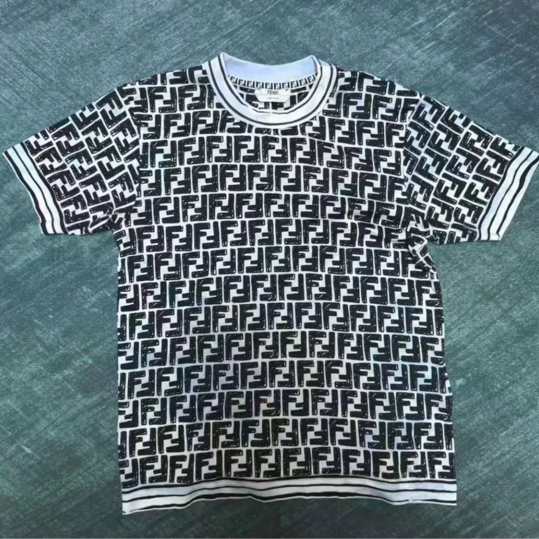 99新 FENDI/芬迪 小花汤汤/P224930833/T恤 XL