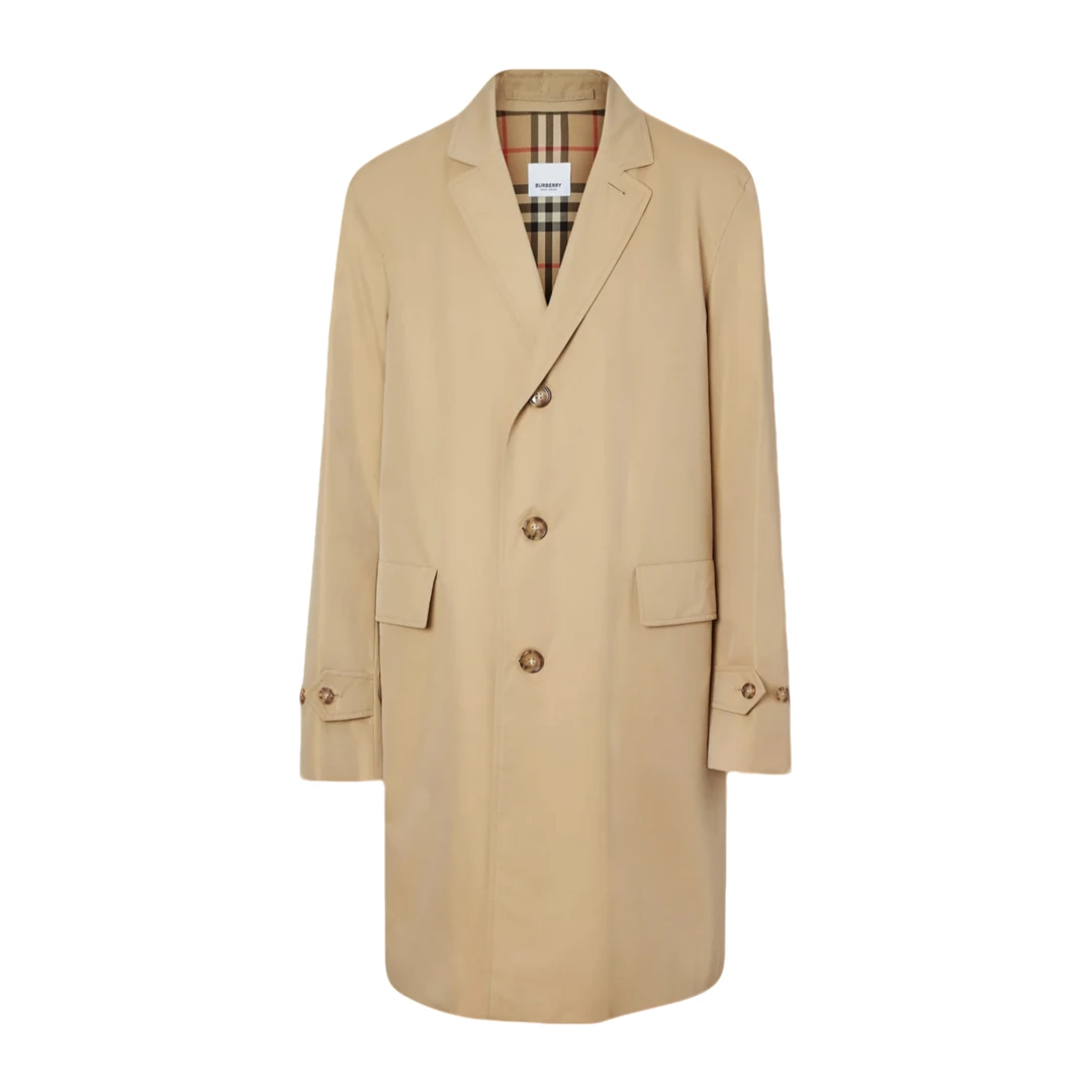 99新 BURBERRY/博柏利 积分-100/小花汤汤/P234244639卡其色风衣