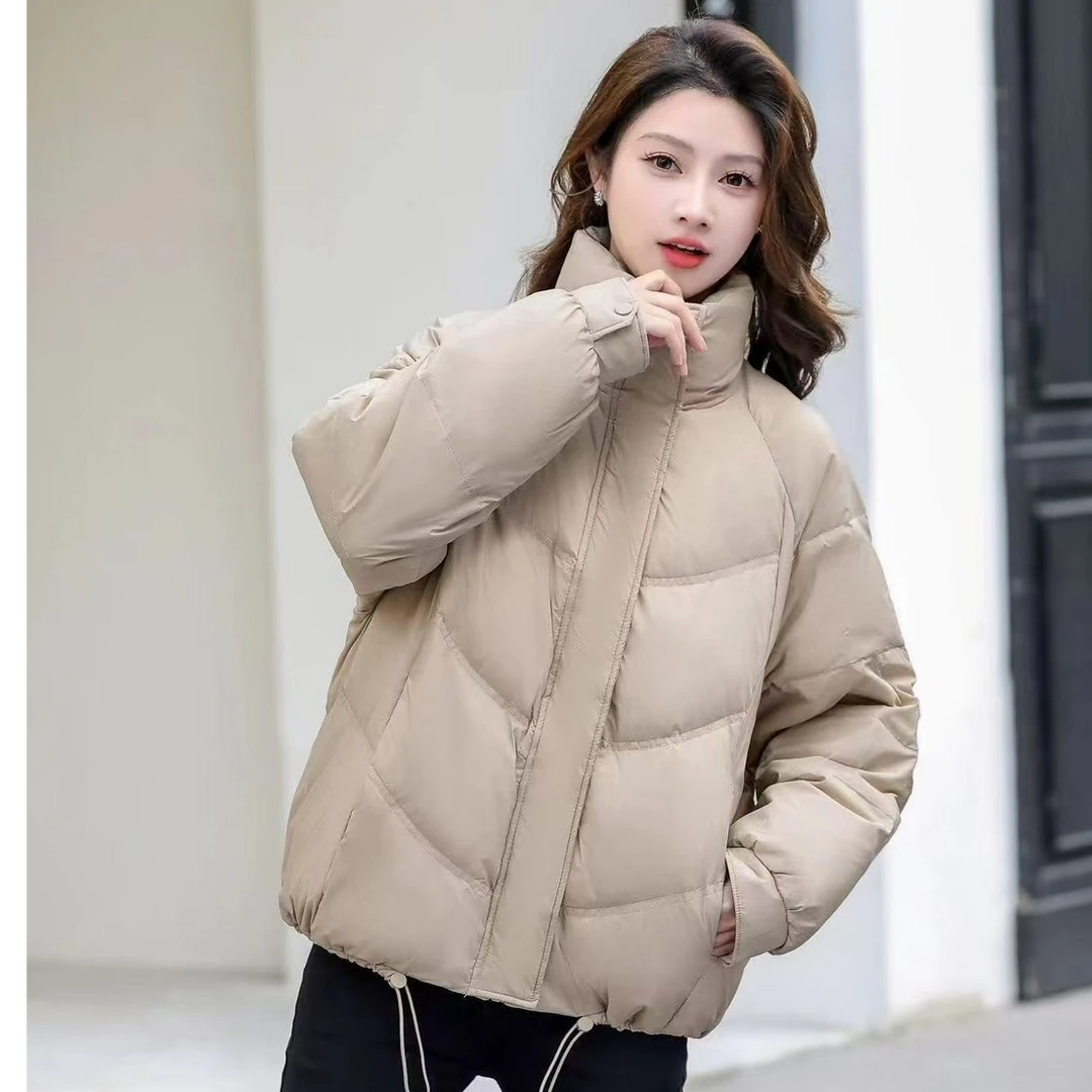 短款秋冬新款宽松白鸭绒小个子纯色气质新国标简约外套24881
