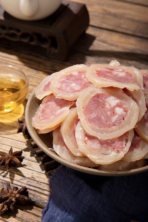 水晶猪皮捆蹄礼盒