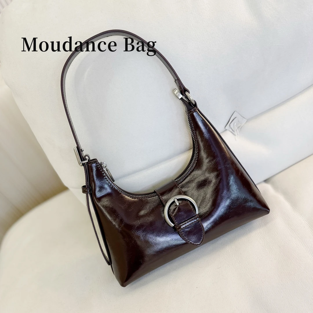 0【月牙】Moudance新款腋下单肩斜跨女包小众洋气设计款女包8552