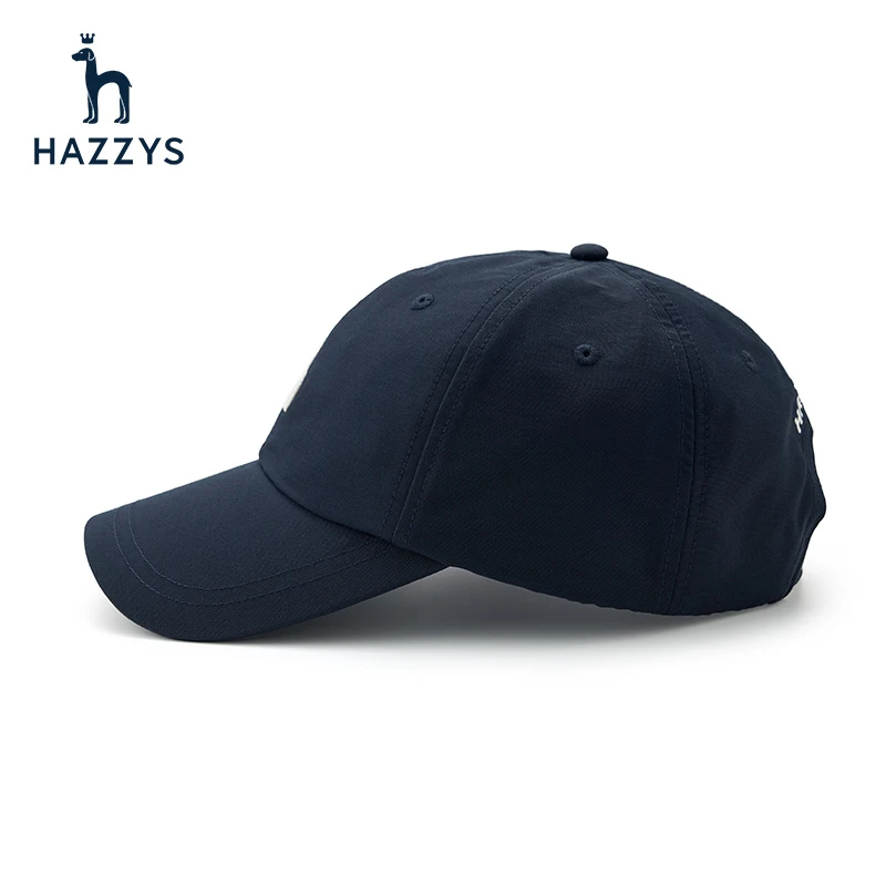 Hazzys哈吉斯新款帽子春夏潮流男士休闲纯色遮阳帽运动球帽