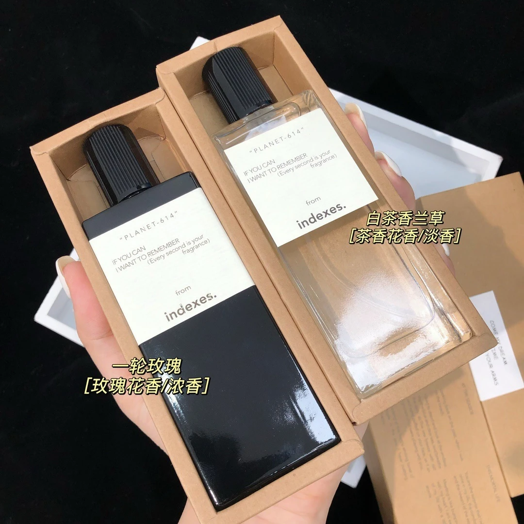 索引雪浸山茶一轮玫瑰系列中性芳香白茶香兰草小众淡香50ml伴手礼