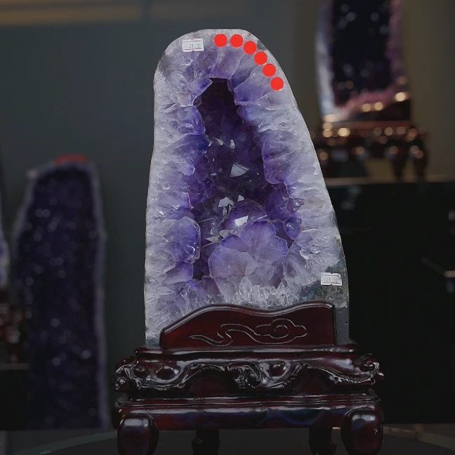 水晶一天然家居摆件35*28