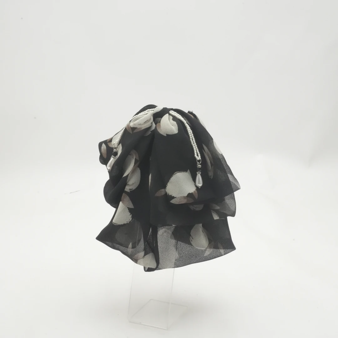 B197【黑眼泪】 原创设计海外原版高定发饰