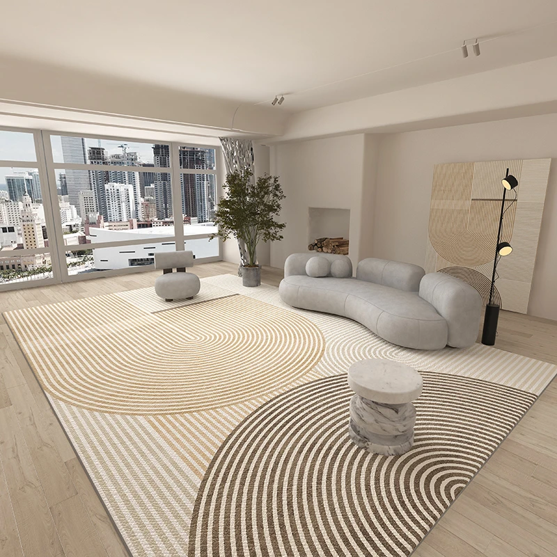 昌弘客厅地毯卧室轻奢家用现代简约北欧沙发茶几床边毯加厚定地垫