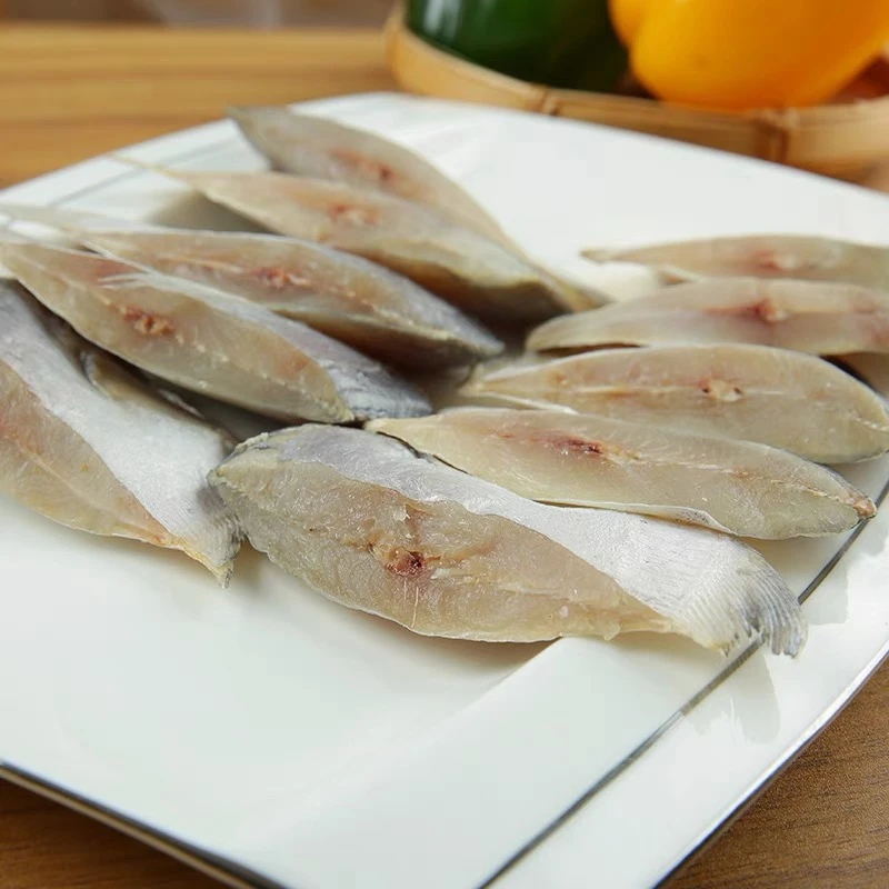温州特产银鲳鱼新鲜晒成7分干鲳鱼片500g