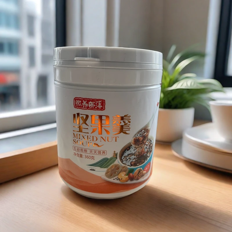 温州特产坚果营养羹核桃腰果花生即食代餐手工无添加藕粉360克