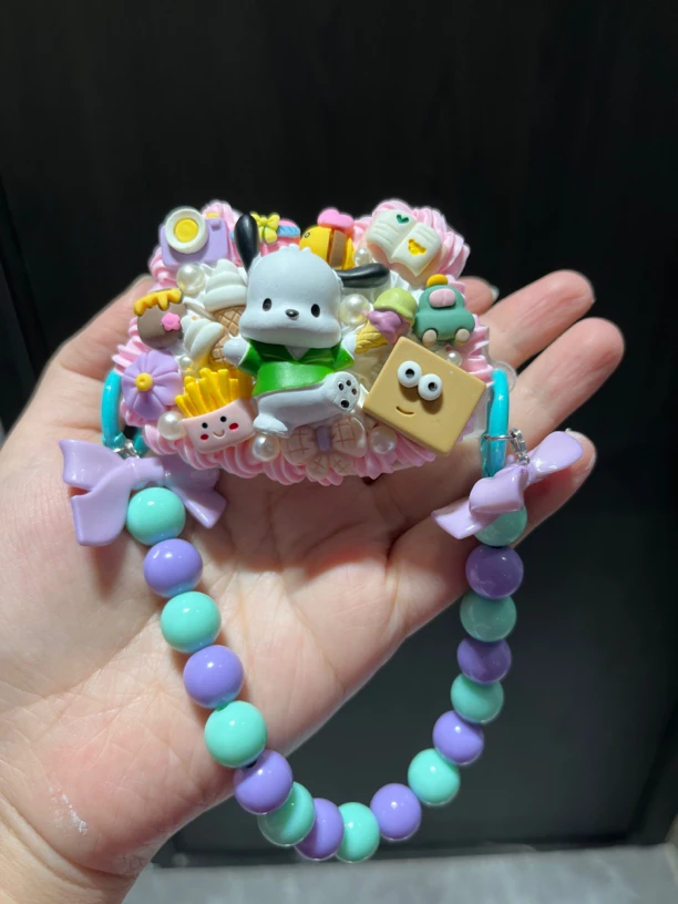 奶油胶手机背夹，奶油胶diy 手工制作