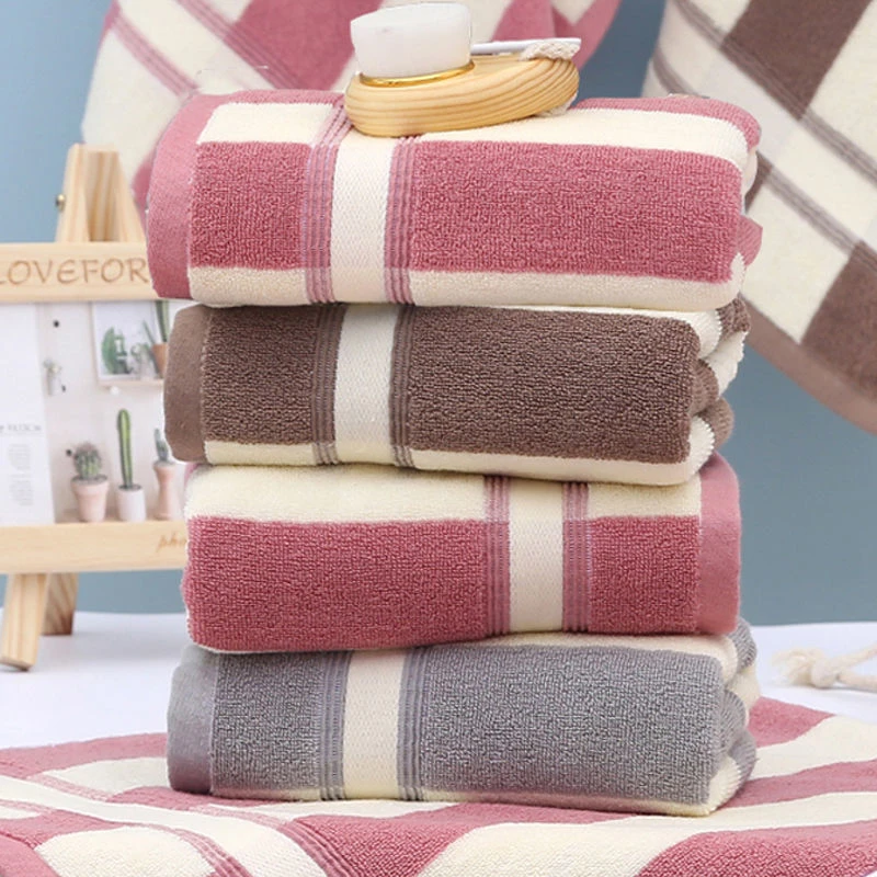 2-4条装纯棉毛巾加厚柔软吸水洗脸巾男女成人家用洗澡大毛巾回礼