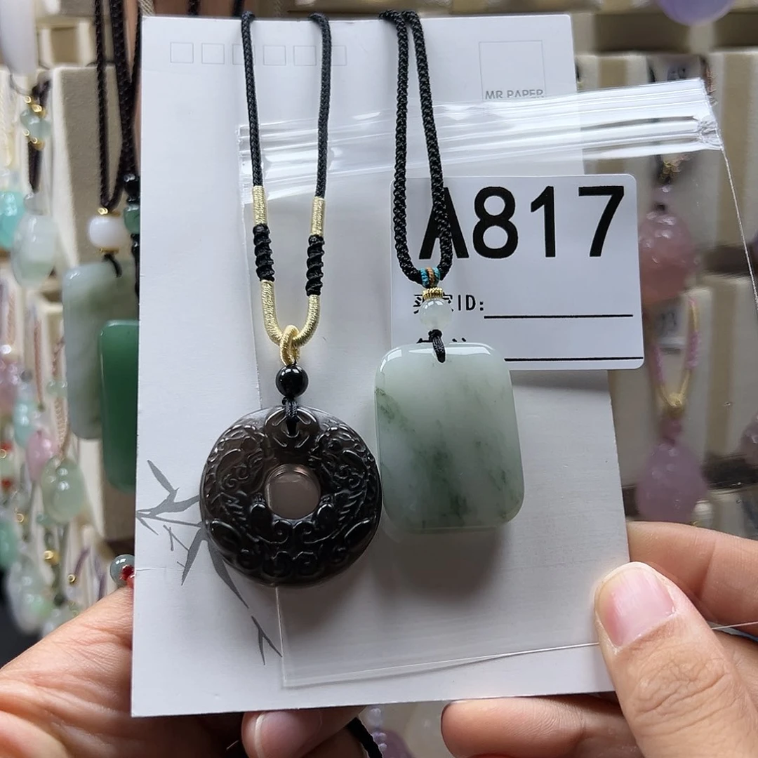 石英质玉颈饰合金冷**啊