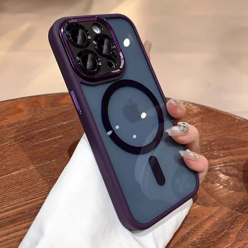 苹果15promax手机壳超薄保护套磁吸iphon14pro/13全包13plus防摔