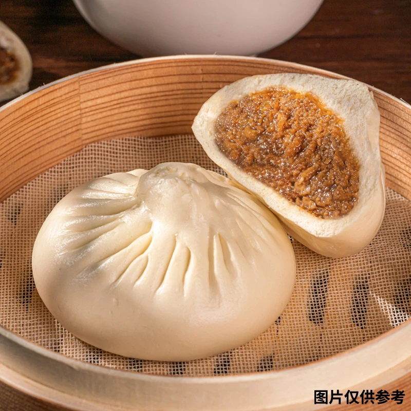 松林老面鲜肉包260g*4袋
