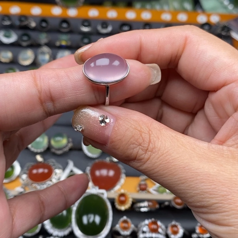 【闪购商品】萤石戒指银S925镶嵌J****i
