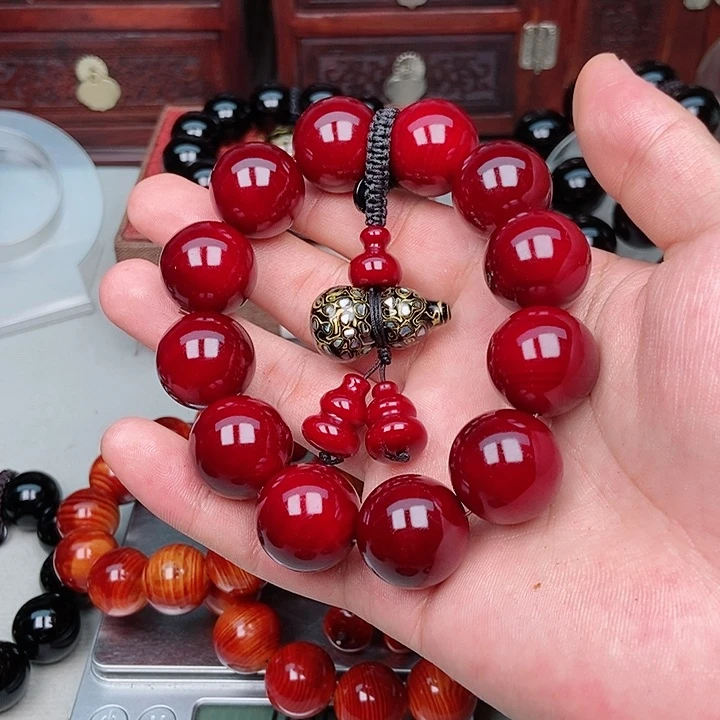 松木（琥珀木）手串/手链车厘子2.0