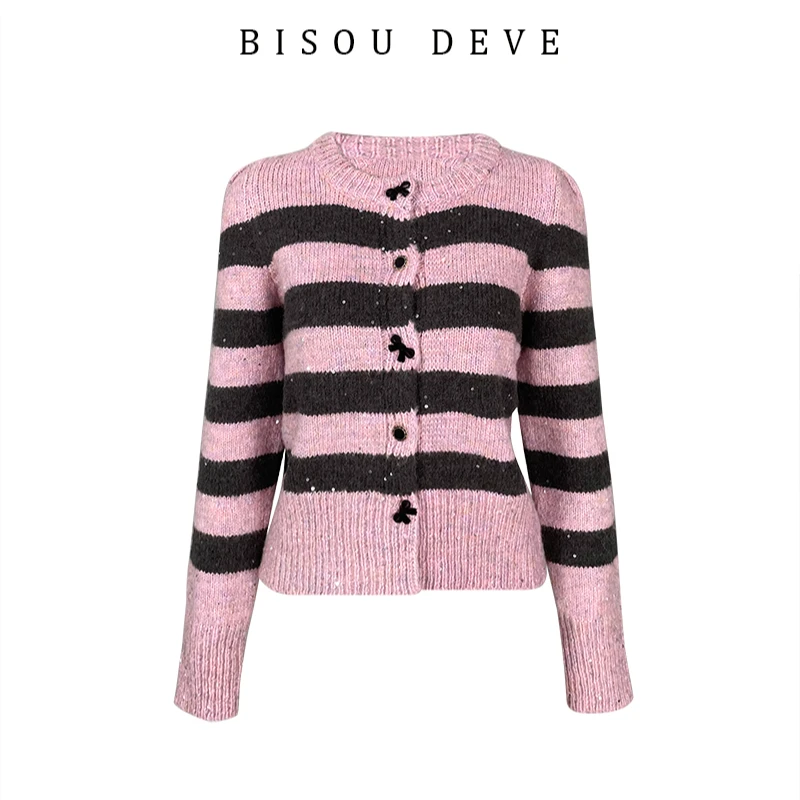 【彭彭echo专属】BV21165376流光闪烁针织外套