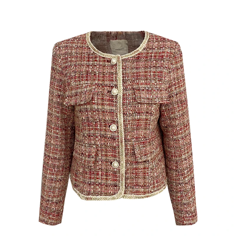 【黄蓉推荐】法甜香颂小香外套BR15168572