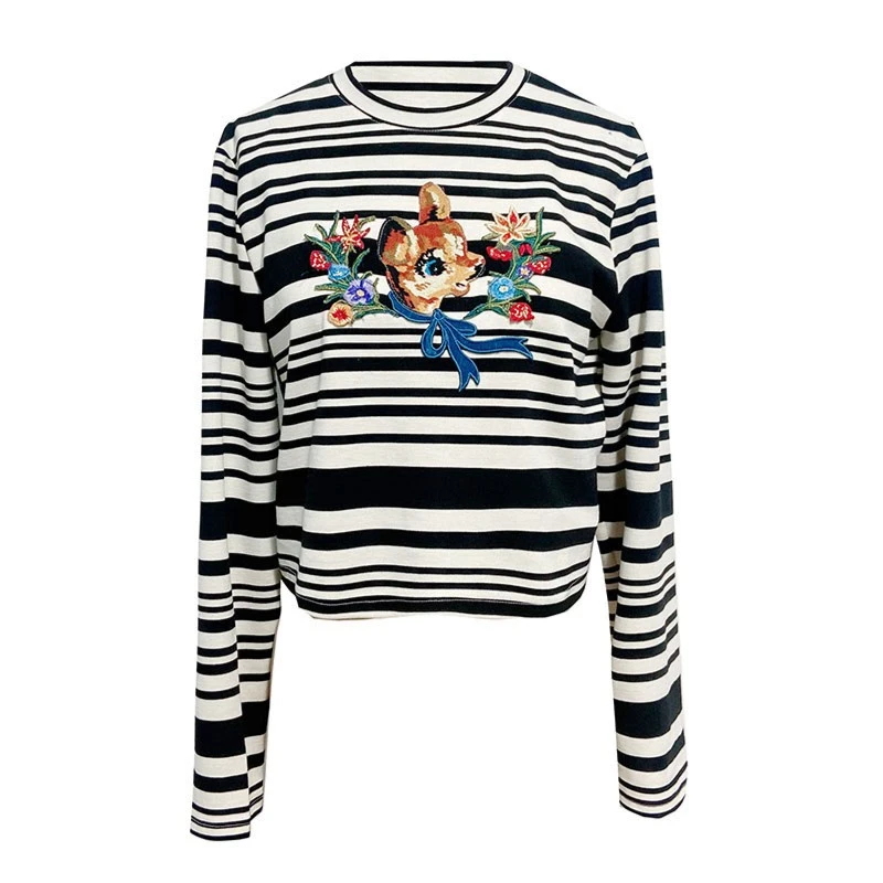 【丁姐宠粉专享】BP03014181打底条纹衫