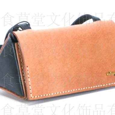 食草堂 箱包 女包 斜挎包 单肩包 墨兰-1