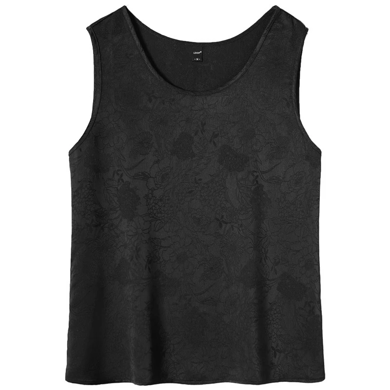 ldioif/迪欧芙2024年冬季舒适圆领打底透气背心上衣女#XDD15010