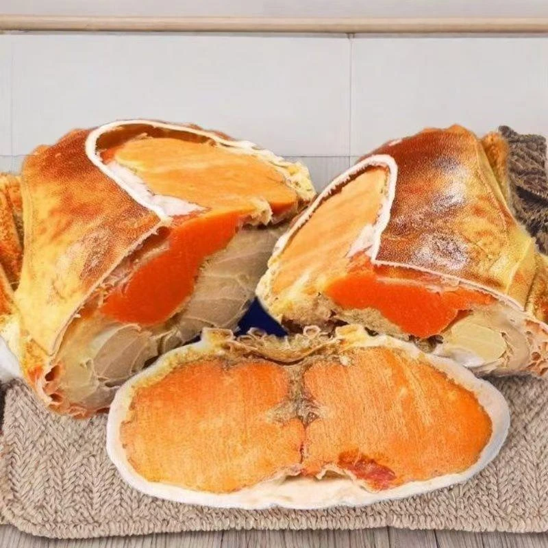 深海熟冻面包蟹母蟹大螃蟹膏蟹顺丰包邮加热即食