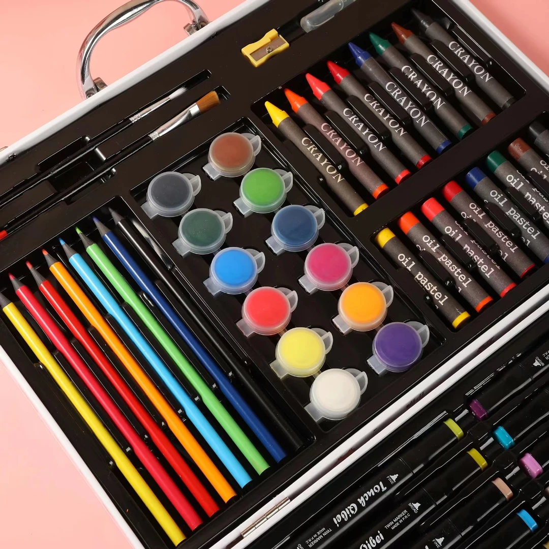 美术多功能绘画学生马克笔油画棒大容量孩子设计上色丝滑抓握展示