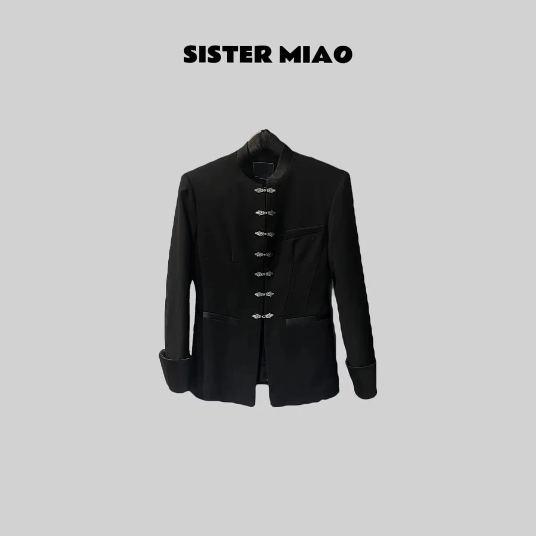 SISTER MIAO •中式拼接西装外套
