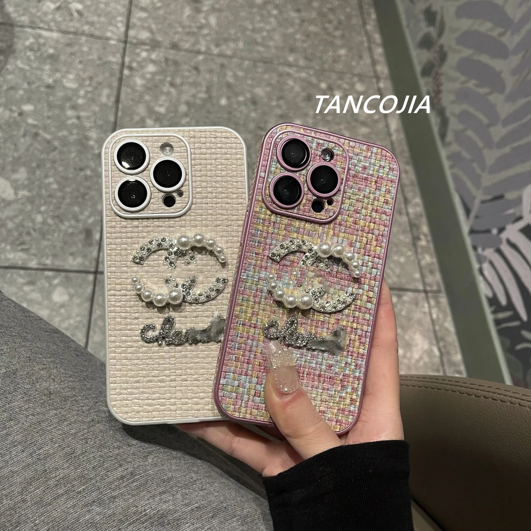 【复古编织纹】网红皮质压印镜头膜全包手机壳iPhone15/14/13/12/11