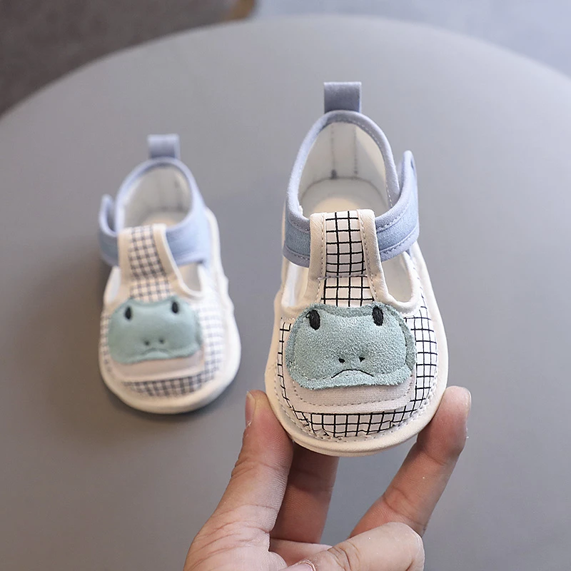 婴儿鞋子秋季夏季01岁软底宝宝婴儿鞋子6-0-1岁婴儿学步鞋