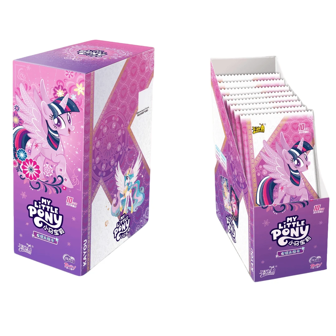 卡游【拆盒】小马宝莉辉月包第6弹【友谊/非/平拆】卡牌盲盒代拆