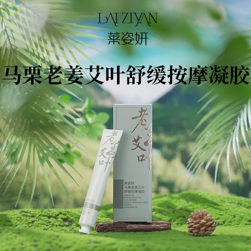 LZY015  莱姿妍马栗老姜艾叶舒缓按摩凝胶
