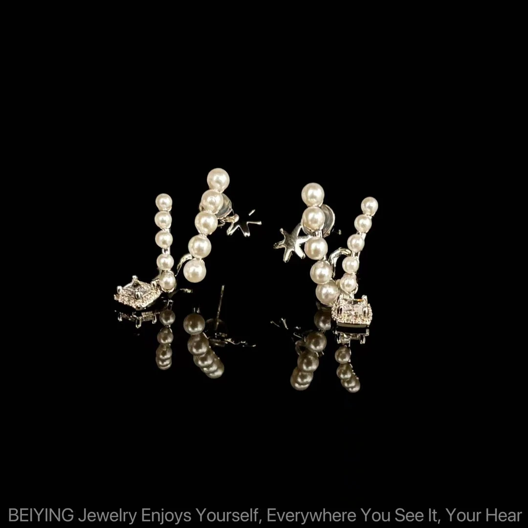 铜合金合成锆石耳饰 镀k金 25款 C4554【韩系学姐】Jeannie zoo耳钉