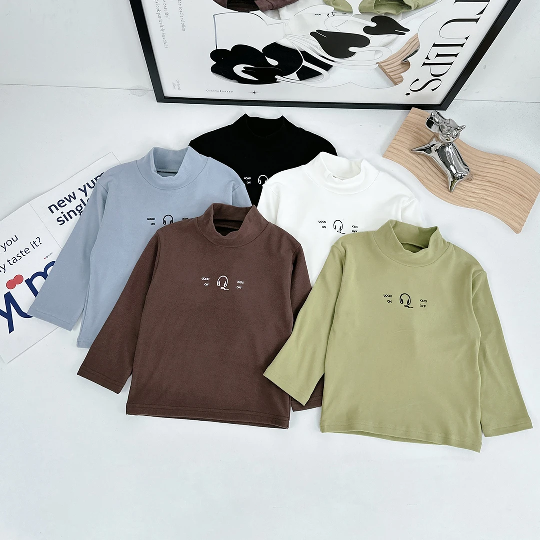 儿童打底衫男童T恤冬款百搭新款春秋冬装潮D-AY24856悠悠童话童装